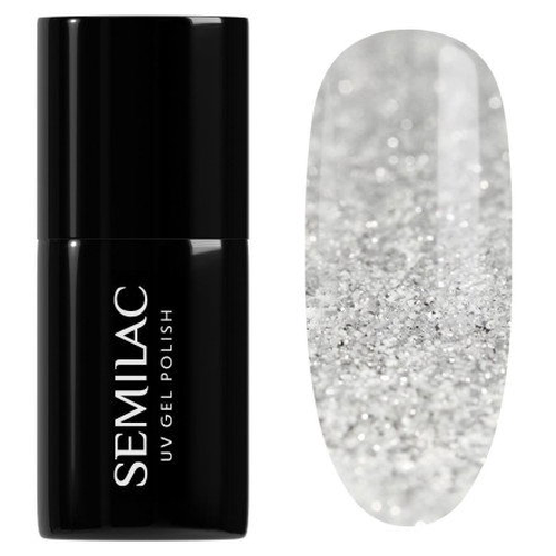 Semilac gel lak Grey Holo 828 7ml