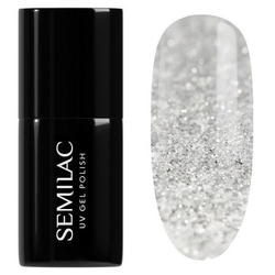 Semilac gel lak Grey Holo 828 7ml