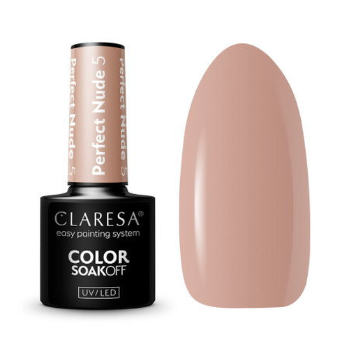Gel lak CLARESA Perfect Nude 5 5ml