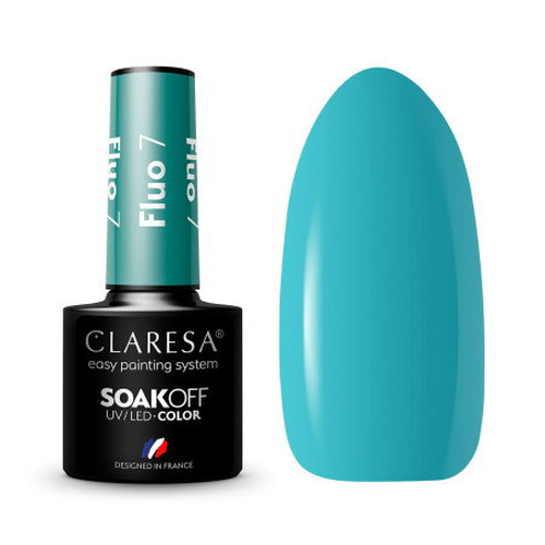 Gel lak CLARESA® Fluo 7 5ml