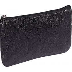 TopChoice Kosmetická taška glitter černá 98741