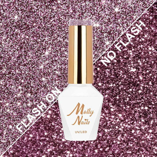 Molly Nails gel lak Flashing Lights Prestige HEMA/Di-HEMA Free 8g Nr 561