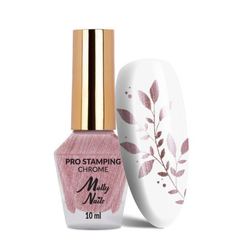 Molly lak na razítkování Light pink metalic 10ml