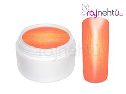Ráj nehtů Barevný UV gel GOLDEN - Fire Red - 5ml