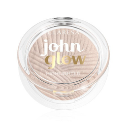 CLARESA John Glow 03 Think Pink – lisovaný rozjasňovač ružový
