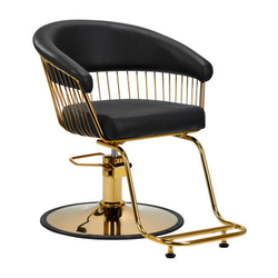 Hair System kadeřnické křeslo Lile gold black
