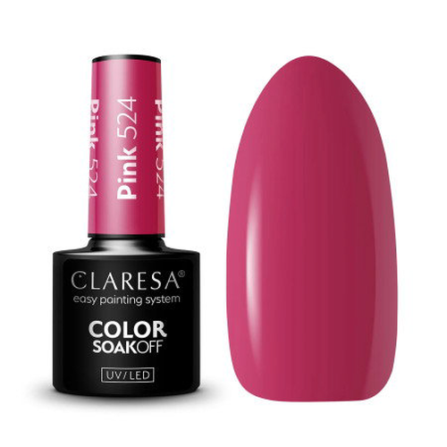 Gel lak CLARESA® Růžový 524 5ml