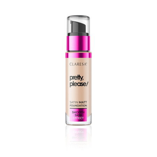 Claresa Pretty, Please! Foundation 05 Deep-Medium 34g – saténovo-matný make-up
