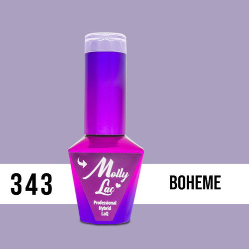 343. MOLLY LAC gél lak Boheme  5ml