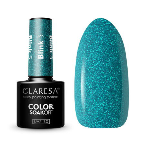 Gel lak CLARESA Blink 3 5ml