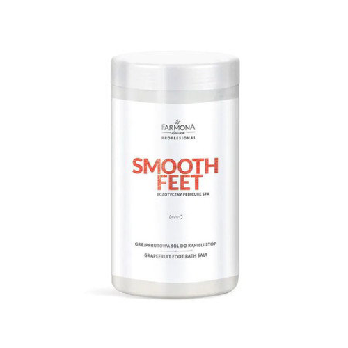 FARMONA SMOOTH FEET Grapefruitová sůl do koupele nohou 1250 g - změkčení a regenerace
