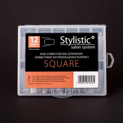 Claresa Stylistic SQUARE duální forma na prodlužování nehtů 120KS