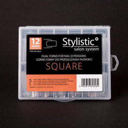 Claresa Stylistic SQUARE duální forma na prodlužování nehtů 120KS