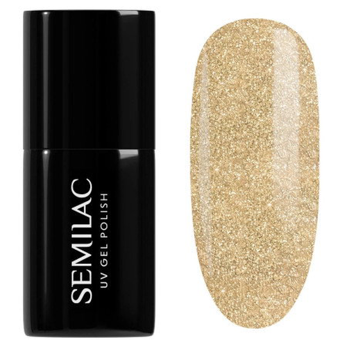 Semilac - gél lak 037 Gold Disco 7ml