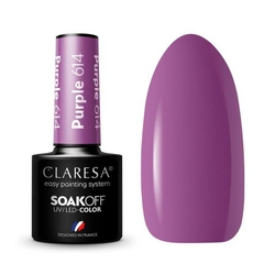 Gel lak CLARESA® Purple 614 5ml
