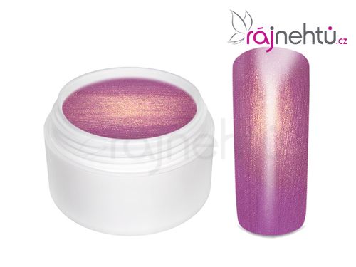 Ráj nehtů Barevný UV gel GOLDEN - Purple - 5ml