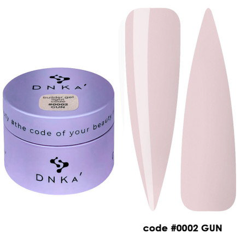 DNKa' Builder Gel Light č. 0002 Pistole 30ml