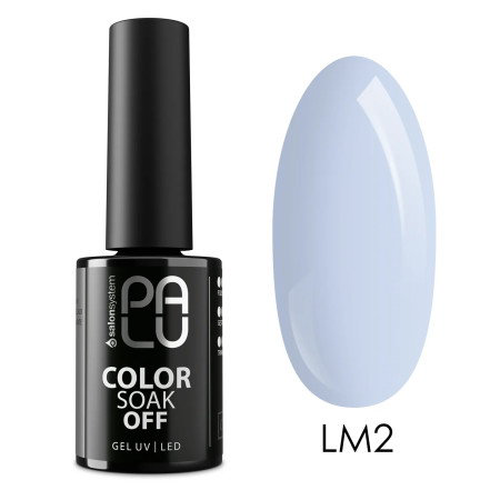 PALU gel lak Lima LM2 11 g - světle modrý pastelový hybridní lak