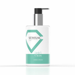 Semilac Krém na ruce Care Fresh & Clean 250 ml