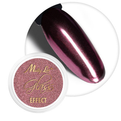 Pigmentový prášek Glass effekt Deep Pink 4