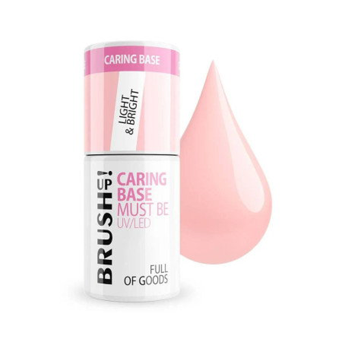 BrushUp! Báze na nehty plná zboží Light & Bright 5 g