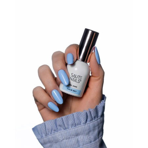 Saute Nails S340 Calm Sky 8 ml - pastelově modrá