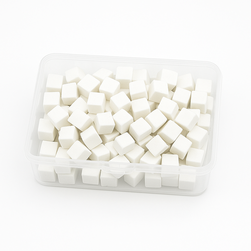 Houbičky mini na ombré bílé 100 ks