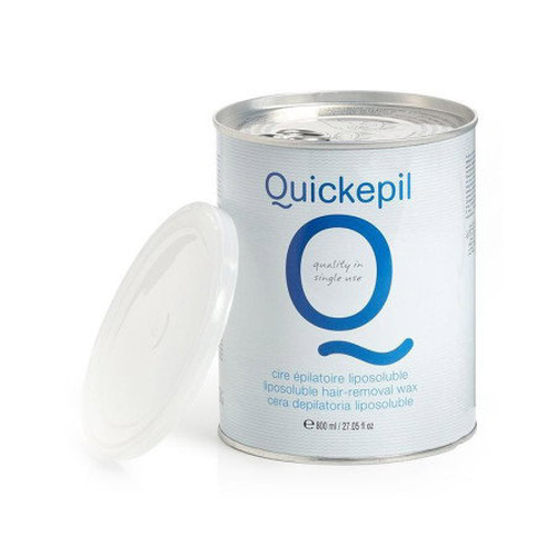 Quickepil vosk na depilace v plechovce azulen 800 ml