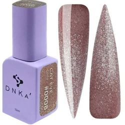 DNKa' 80's Cat Eye 0008 12 ml - třpytivé růžové zlato