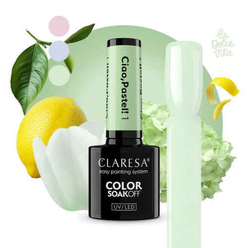 Gel lak CLARESA Ciao Pastel 1 5ml