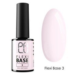 PALU Flexi Base 3 - flexibilní báze na nehty, jemně růžová, 11 g