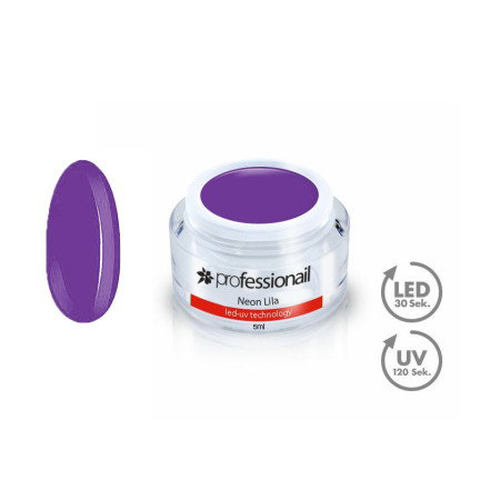FAREBNÝ LED-UV GÉL 5ML PROFESSIONAIL™ NEON LILA