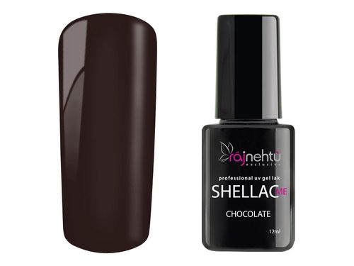 Ráj nehtů UV gel lak Shellac Me 12ml - Chocolate