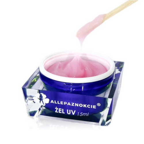 Stavebný uv gél Jelly Milky  Pink 15 ml