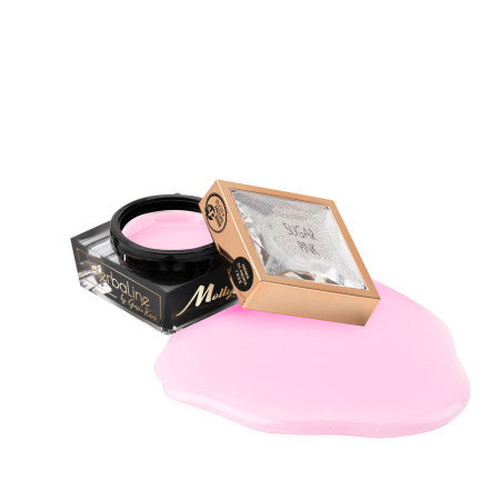Molly Lac stavební gel Sugar Pink 15g bez hemů/dihemů