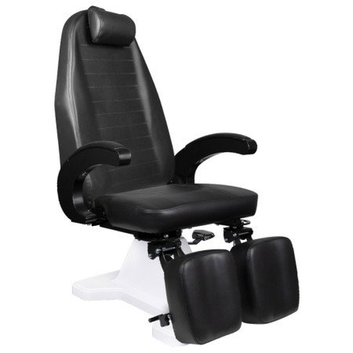 112 černé hydraulické podiatrické křeslo